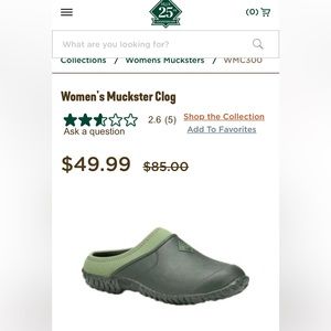 Women's Muckster Clog